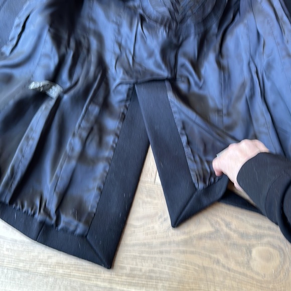 NWT Demobaza black jacket wool & cashmere jacket -xxs - Picture 8 of 11